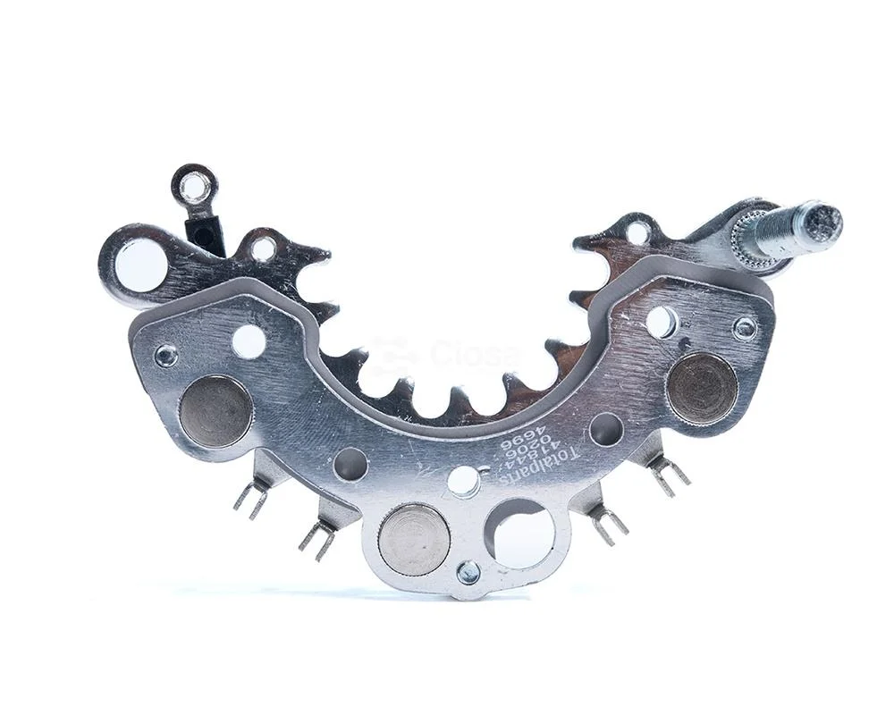 PORTA DIODO ALTERNADOR HITACHI NISSAN PICK UP PATHFINDER 6 DIODOS 12V 70-80A P07454 / IHR745 TRANSPO