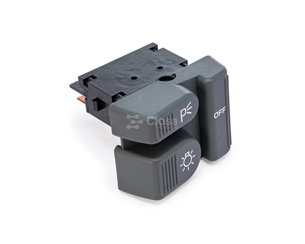 SWITCH DE LUZ CUB TECLA GRIS GM BLAZER S10 3 TECLAS 6 TER  DS651 / 39A043