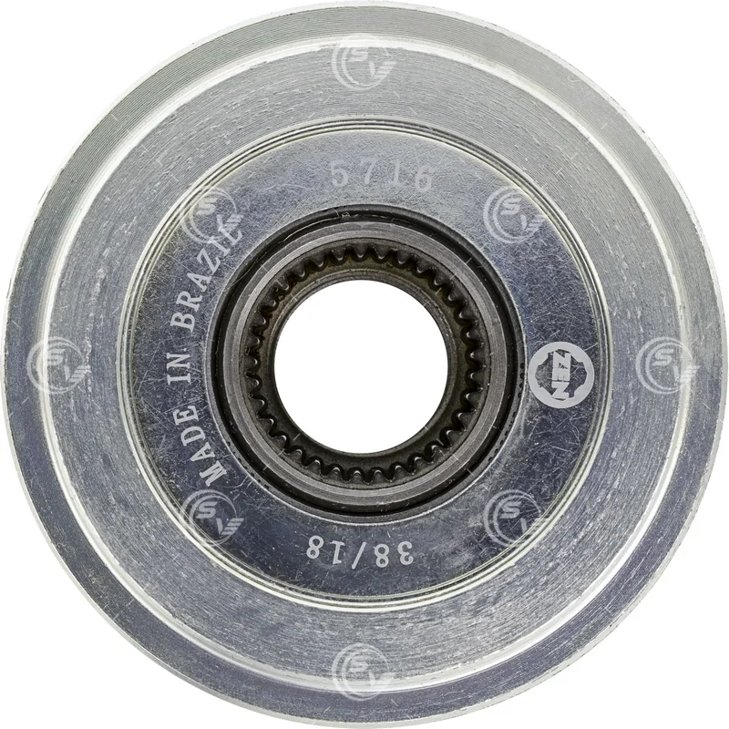 POLEA CLUTCH ALTERNADOR VALEO HYUNDAI SOLARIS FORTE OPTIMA RIO 6 RANURAS P5716 ZEN