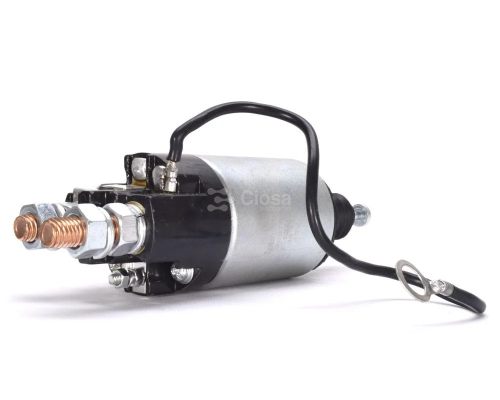 SOLENOIDE MARCHA MITSUBISHI PLGR 39MT VOLVO KENWORTH MACK CUMMINS 12V 4 TORNILLOS ZM2842 / 66-8398