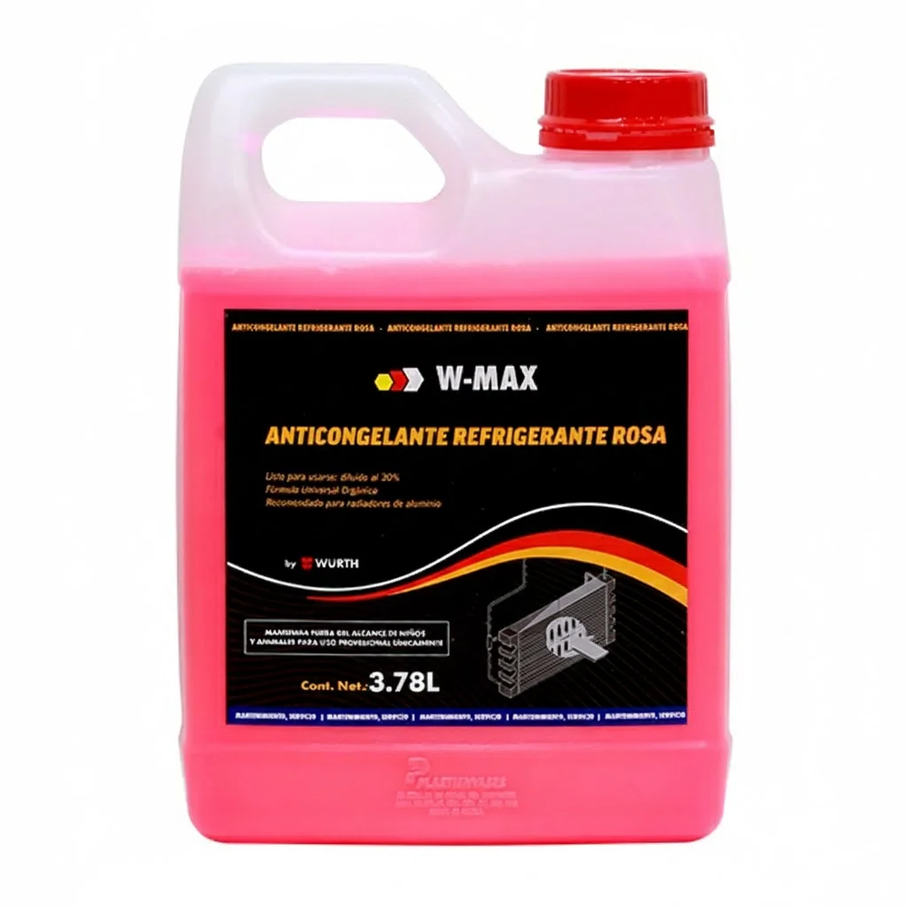 ANTICONGELANTE REFRIGERANTE ROSA W-MAX 3.78L / 1 GAL