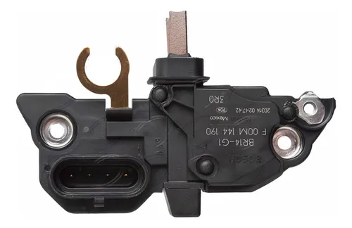REGULADOR ALTERNADOR BOSCH 12V 100-130 AMP 4 TER C/PORTA CARBONES CHEVROLET GMC PONTIAC IB241