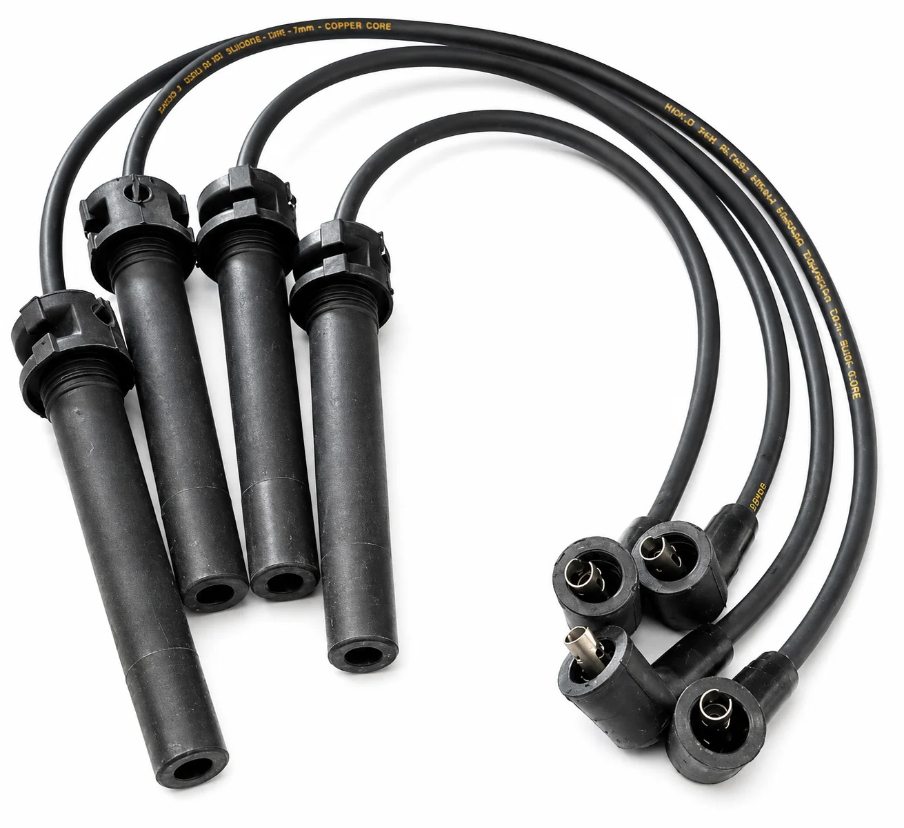 CABLE PARA BUJIAS NISSAN TRUCK CAMIONETA NP300 2009-2015 4 CIL 2.4 LT, NISSAN TRUCK FRONTIER 2002-2007 / 2011-2014 4 CIL 2.4 LT, NISSAN XTERRA 2002-2007 4 CIL 2.4 LT 8HY-4697 GARLO
