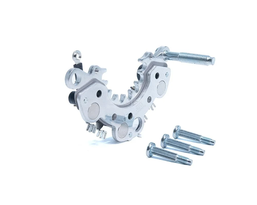 PORTA DIODO ALTERNADOR HITACHI NISSAN PICK UP PATHFINDER 6 DIODOS 12V 70-80A P74502 / IHR745