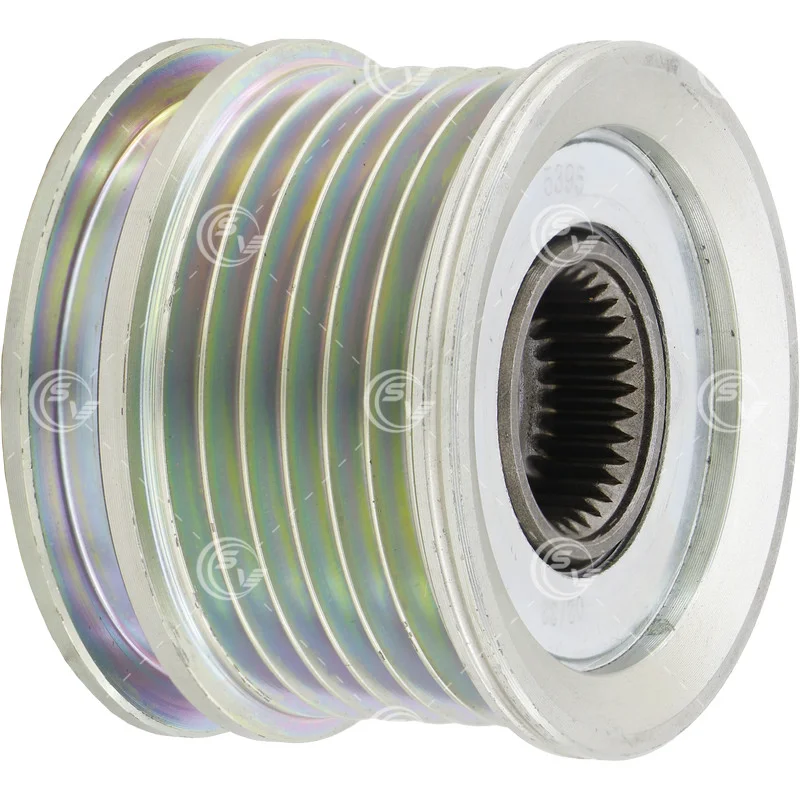 POLEA CLUTCH ALTERNADOR BOSCH CHRYSLER CRUSIER JEEP GRAND CHEROKEE MERCEDEZ BENZ 6 RANURAS P21652 / 5395 / 24-91265