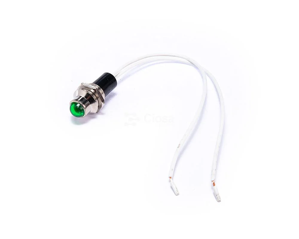 FOCO VERDE TIPO PILOTO 12V 5W 04605 IMPORTADO