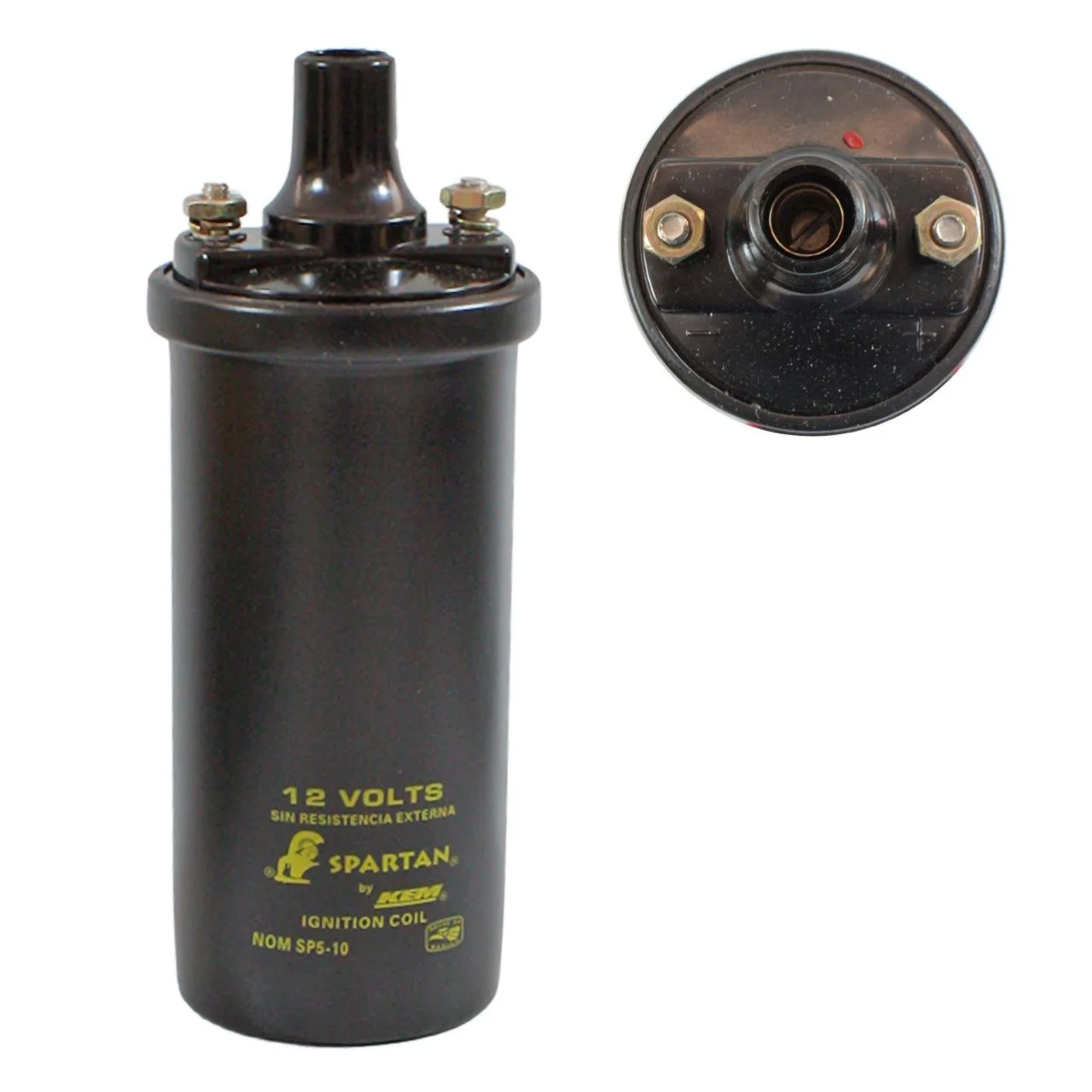 BOBINA DE ENCENDIDO UNIVERSAL S/RESISTENCIA EXTERNA SP5-10 KEM