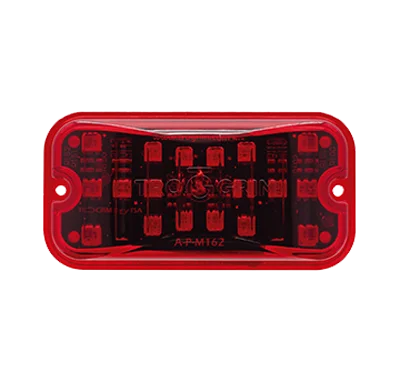 PLAFON ROJO DE TORTUGA 18 LEDS CON ESTROBO 12-24V PL-162-01-R TRO-GRIM