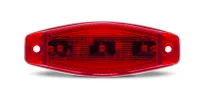 PLAFON ROJO BISEL 3 LEDS FIJO 12-24V PA-166BB-SM-R AMALIGHT