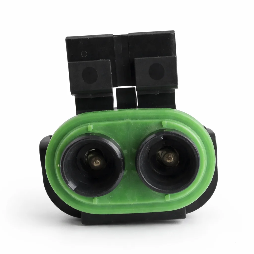 CONECTOR CAÑON SENSOR OXIGENO TERMINAL MACHO RED 2 CABLES