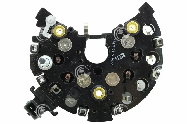 PORTA DIODO ALTERNADOR BOSCH VW GOLF JETTA A3 8 DIODOS 12V 120A IBR854 REGTIFEIR
