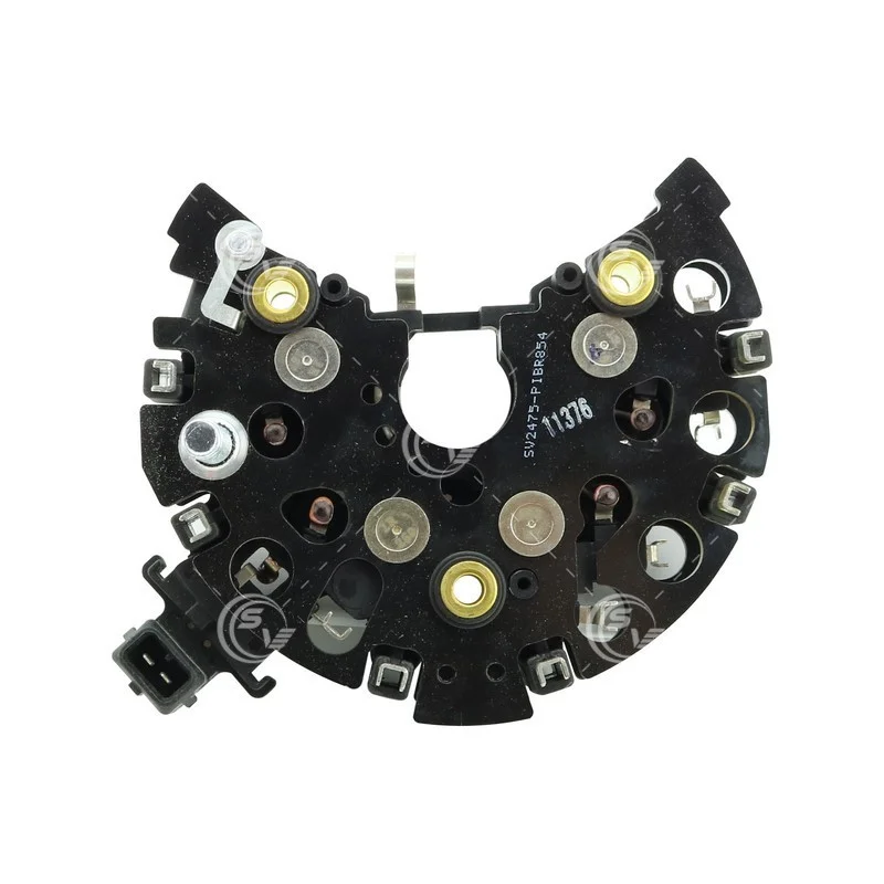 PORTA DIODO ALTERNADOR BOSCH VW GOLF JETTA A3 8 DIODOS 12V 120A IBR854 REGTIFEIR