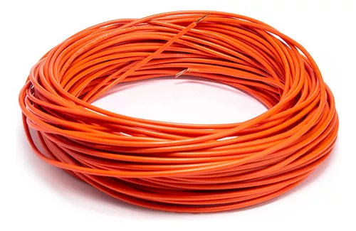 CABLE FLEXIBLE PARA INSTALACION CAL 12" NARANJA 100M 05735 CDC