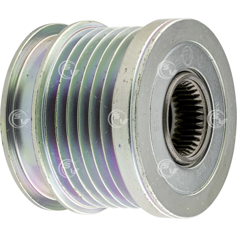 POLEA CLUTCH ALTERNADOR VALEO JEEP COMPASS PATRIOT MERCEDES BENZ CLASE C SPRINTER 6 RANURAS P5644 / 2494273 ZEN