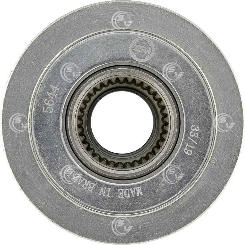 POLEA CLUTCH ALTERNADOR VALEO JEEP COMPASS PATRIOT MERCEDES BENZ CLASE C SPRINTER 6 RANURAS P5644 / 2494273 ZEN