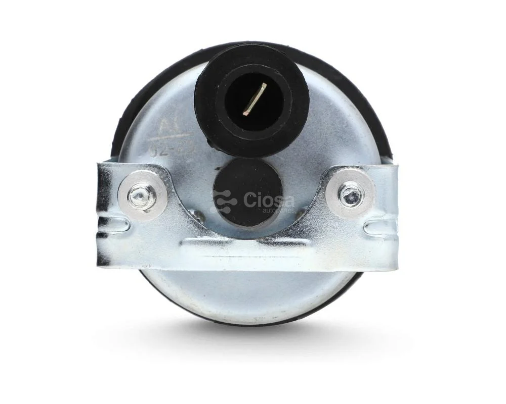 MARCADOR PRESION ACEITE FISICO NEGRO 150 PSI 52mm 12V 302005 ALPHA