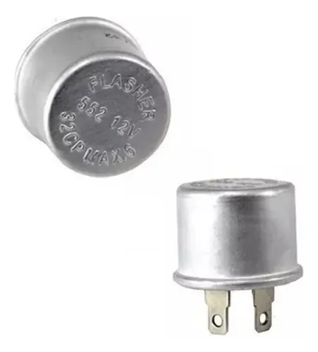 DESTELLADOR UNIVERSAL FLASHER ALUMINIO 2 TER 12V 04180