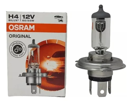 FOCO HALOGENO H4 12V 55/60W 3 PATAS OSRAM