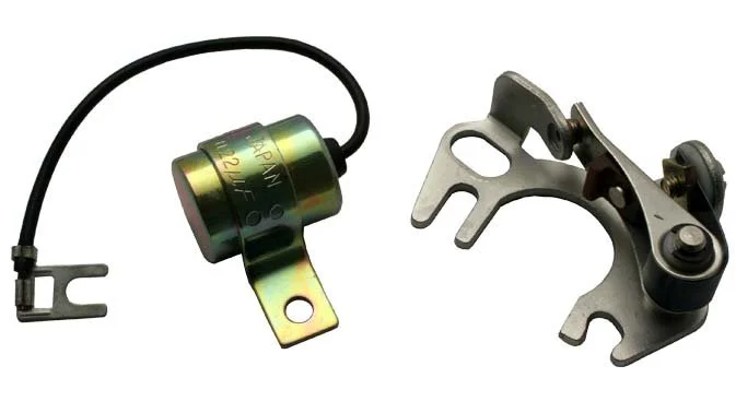 PLATINO Y CONDENSADOR NISSAN DATSUN 4NC-87 NPS-203 IMPORTADO