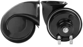 BOCINAS DOBLE CARACOL C/RELEVADOR 24V 105-115 DECIBELES HIGH 510HZ / LOW 410HZ B30047