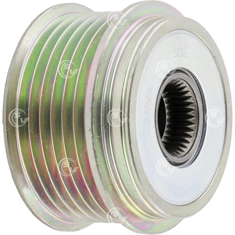 POLEA CLUTCH ALTERNADOR DENSO CHEVROLET CHRYSLER PACIFICA DODGE CARAVAN TOYOTA 6 RAN P86205 / 2482273 / 5428