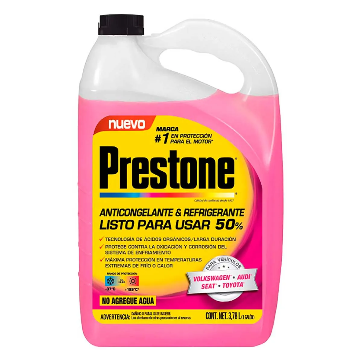 ANTICONGELANTE REFRIGERANTE ROSA PRESTON 3.78L / 1GAL