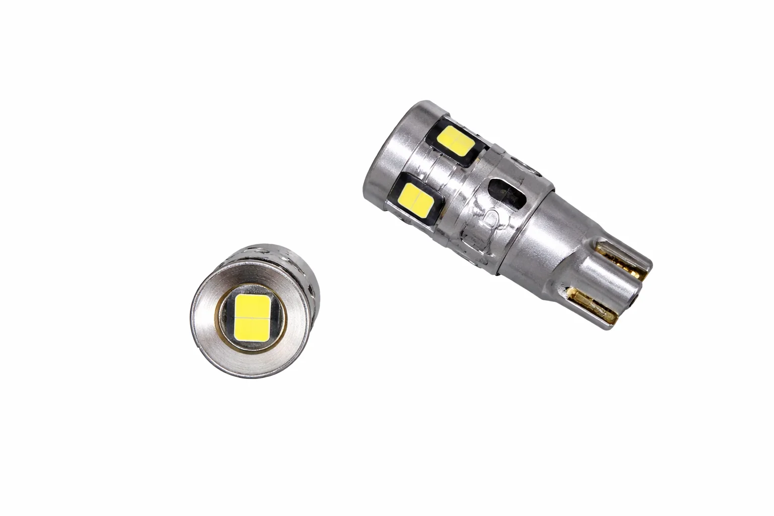 JUEGO DE FOCOS LED BLANCO 158 DE PELLIZCO MULTIVOLTAJE CON CANBUS IOL-LH-001