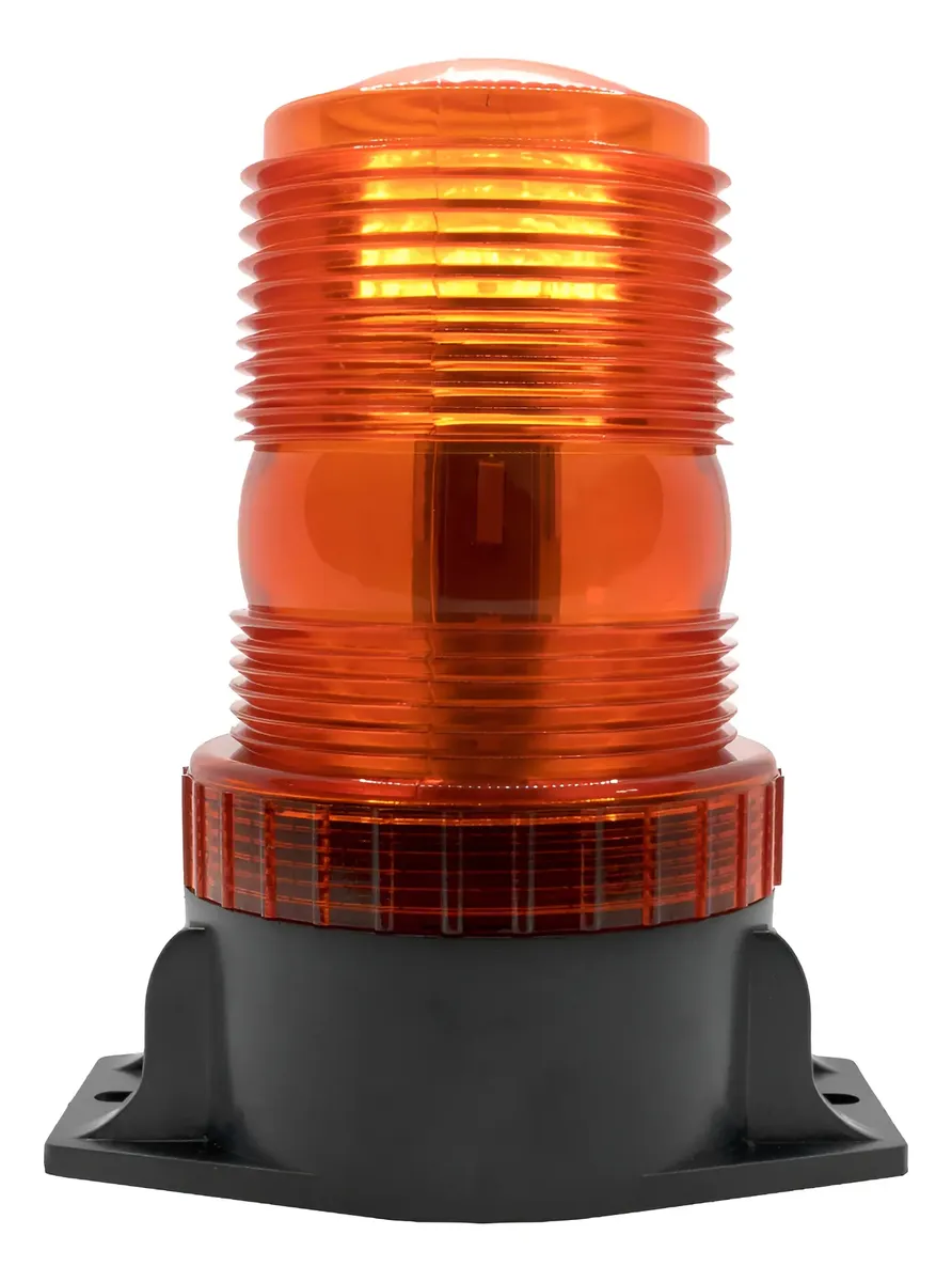 TORRETA AMBAR MONTACARGAS 30 LEDS CON ESTROBO 12-30V IOL-LCD-112