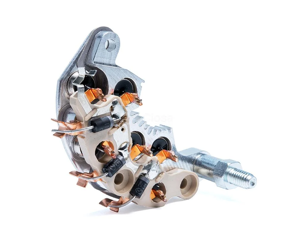PORTA DIODO ALTERNADOR DELCO CS130D CHEVROLET CHEVY 6 DIODOS 12V 105A P20807 / DER2000