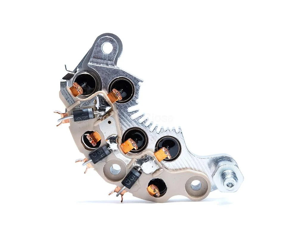 PORTA DIODO ALTERNADOR DELCO CS130D CHEVROLET CHEVY 6 DIODOS 12V 105A P20807 / DER2000