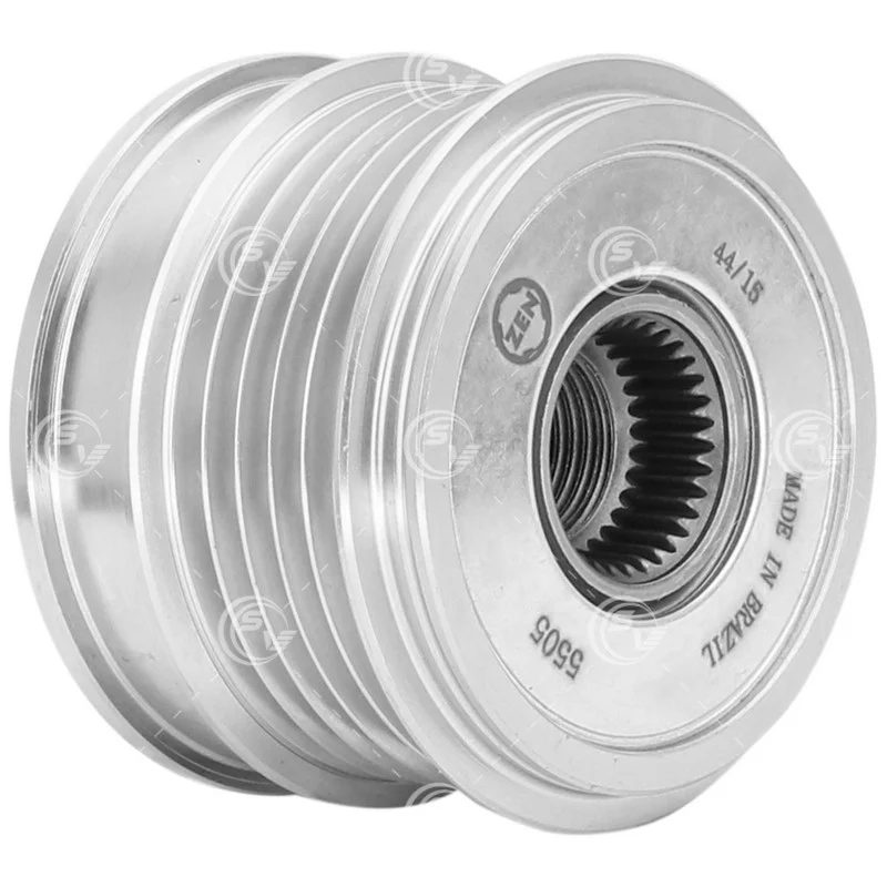 POLEA CLUTCH ALTERNADOR BOSCH VW BEETLE BORA JETTA PASSAT GIRO IZQ 5 RAN TIM91298 / 24-91298 / 5505