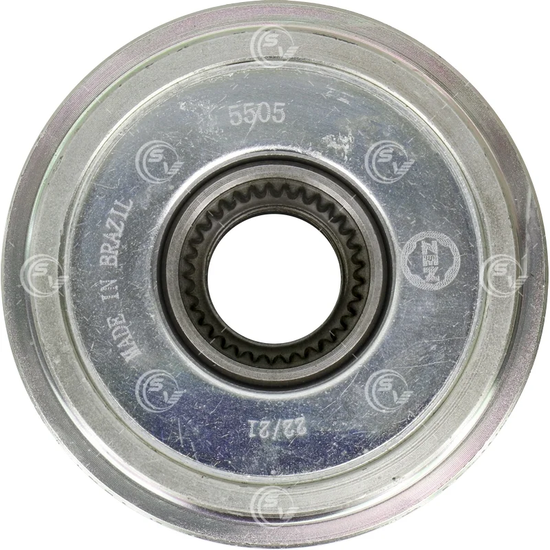 POLEA CLUTCH ALTERNADOR BOSCH VW BEETLE BORA JETTA PASSAT GIRO IZQ 5 RAN TIM91298 / 24-91298 / 5505