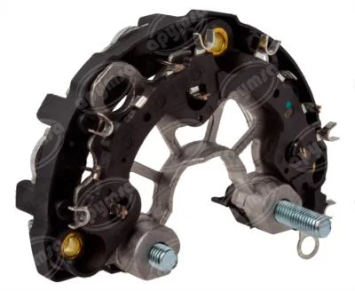 PORTA DIODO ALTERNADOR BOSCH VW GOLF JETTA POINTER 6 DIODOS 12V 70-90A 3143406 / IBR244 REWARD