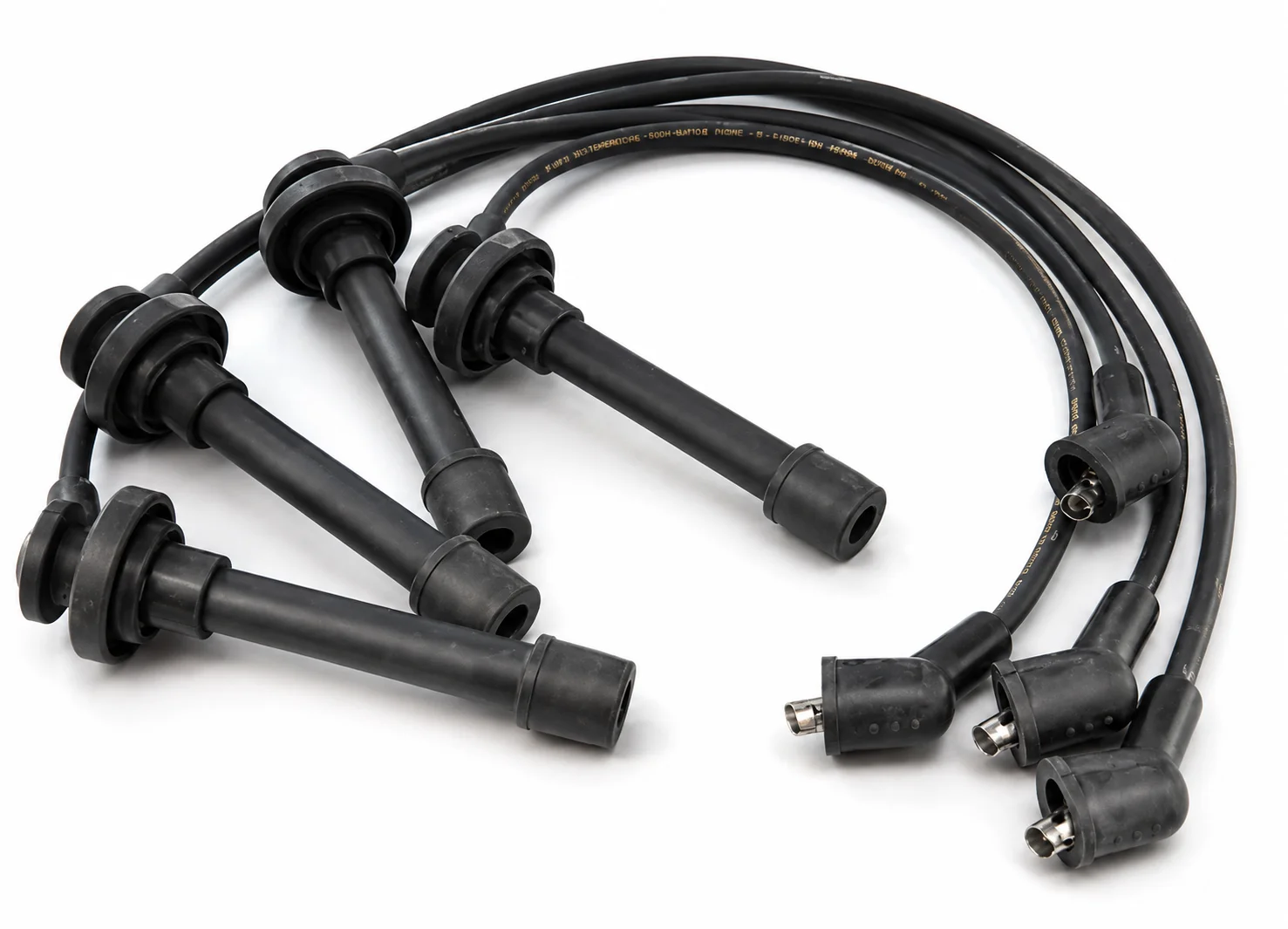 CABLES PRA BUJIAS NISSAN SENTRA 1997-2000 4 CIL 1.6 LT (GA16DNE GSX-GST), NISSAN TSUBAME 1998-2004 4 CIL 1.6 LT (GA16DNE GS-GST-GSX), NISSAN TSURU III 1997-2016 4 CIL 1.6 LT 16 VAL (GA16DNE) 8HY-244 GARLO