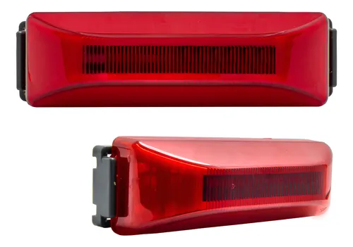 PLAFON ROJO ZEPELIN 4 LEDS C/ESTROBO C/BASE IOL-LPL-086