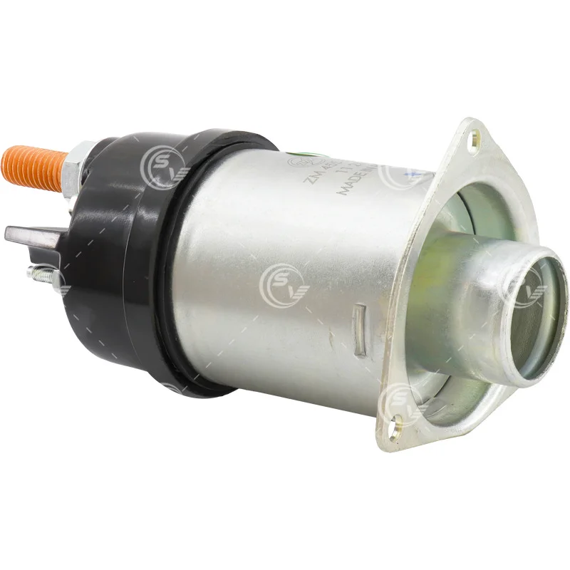 SOLENOIDE MARCHA DELCO 37MT C/ROSCA 12V 4 TORNILLOS ZM455 / 66-127