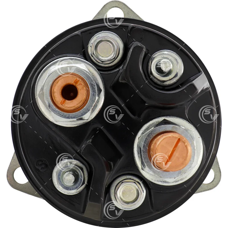 SOLENOIDE MARCHA DELCO 37MT C/ROSCA 12V 4 TORNILLOS ZM455 / 66-127