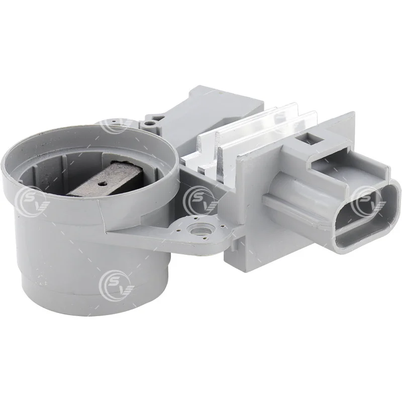REGULADOR ALTERNADOR TRANSPO FORD 12V 105 AMP 3 TER 6G GRIS CON TAPA VERDE F605