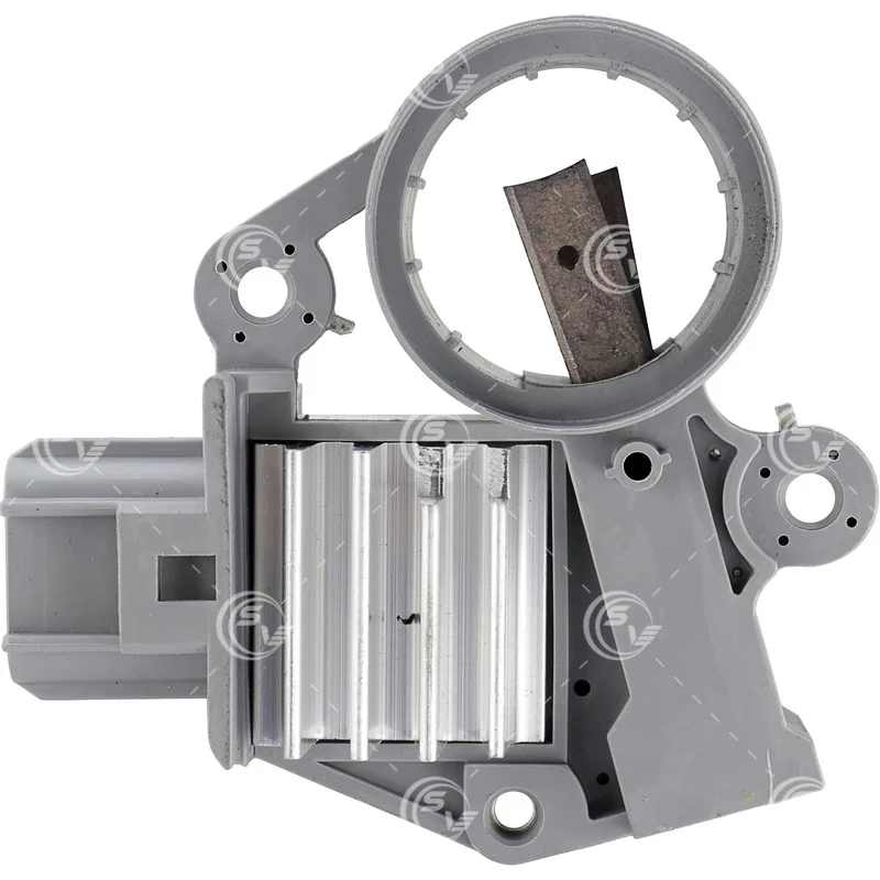 REGULADOR ALTERNADOR TRANSPO FORD 12V 105 AMP 3 TER 6G GRIS CON TAPA VERDE F605