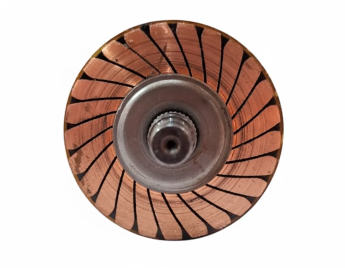 ARMADURA REMANOFACTURADA VALEO TOYOTA COLECTOR PLANO IZQUIERDO 12V 8DTS
