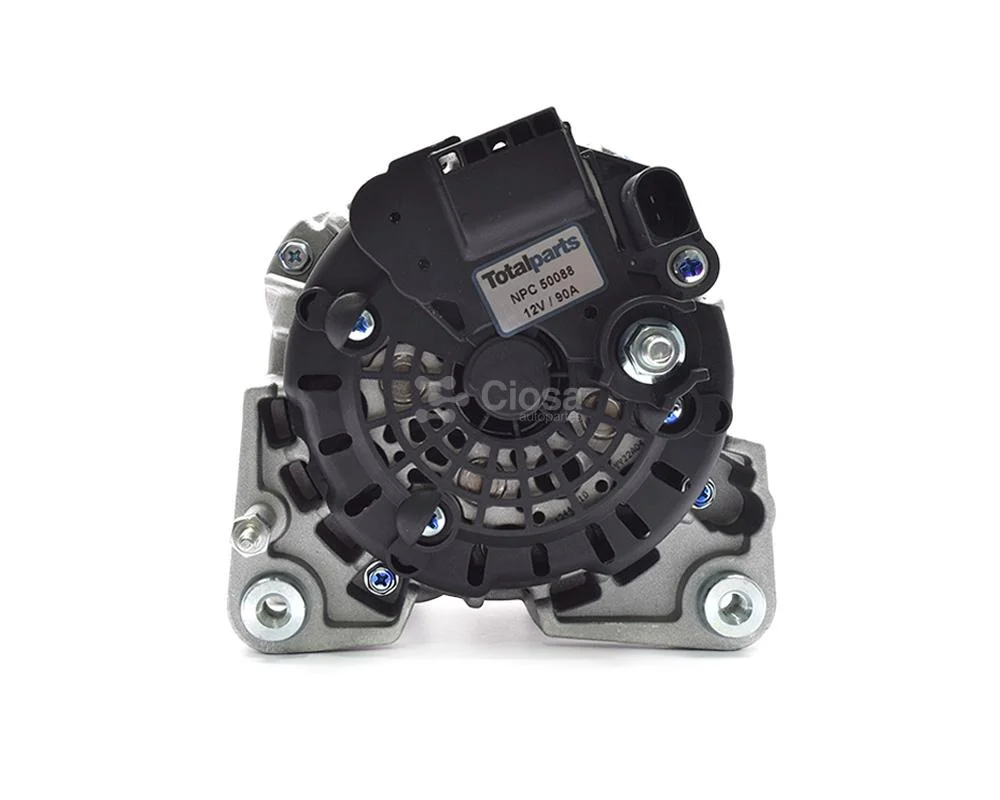 ALTERNADOR AUTOMOTRIZ BOSCH VW DERBY GOL POLO SAVEIRO SEAT IBIZA 12V 90A 6 RAN GIRO DER 50088 TOTAL