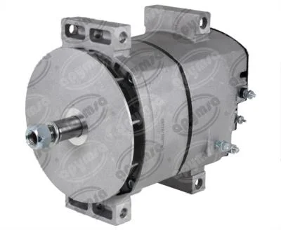 ALTERNADOR AUTOMOTRIZ DELCO 34SI SIN CEPILLOS FREIGHTLINER 2000 MOTOR DETROIT 12V 135A 2 TER A23041 / 8096 IMPORTADO