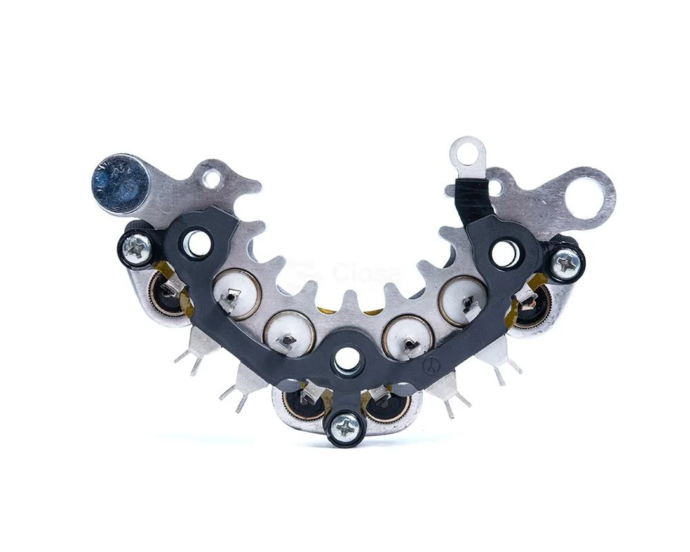 PORTA DIODO ALTERNADOR HITACHI NISSAN SENTRA ALTIMA ISUZU 8 DIODOS 12V 80A P73905 / IHR739