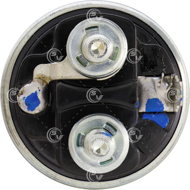 SOLENOIDE MARCHA HITACHI NISSAN KING CAP ISUZU JOHN DEERE PICK UP D21 12V 3 TORNILLOS ZM1782 / 66-8113