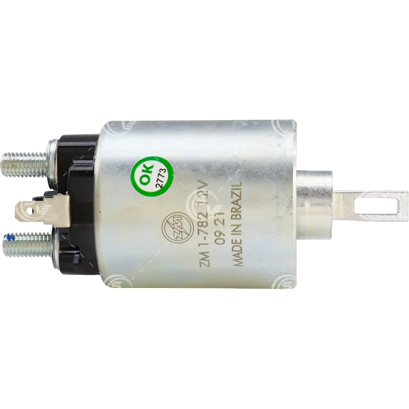 SOLENOIDE MARCHA HITACHI NISSAN KING CAP ISUZU JOHN DEERE PICK UP D21 12V 3 TORNILLOS ZM1782 / 66-8113