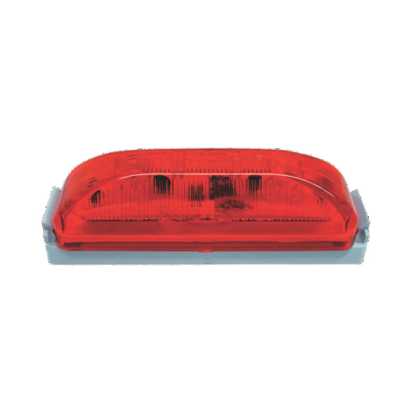 PLAFON LUZ ROJA ZEPELIN C/3 LEDS C/BASE 12/24V 8013R TRAKTOLAMP