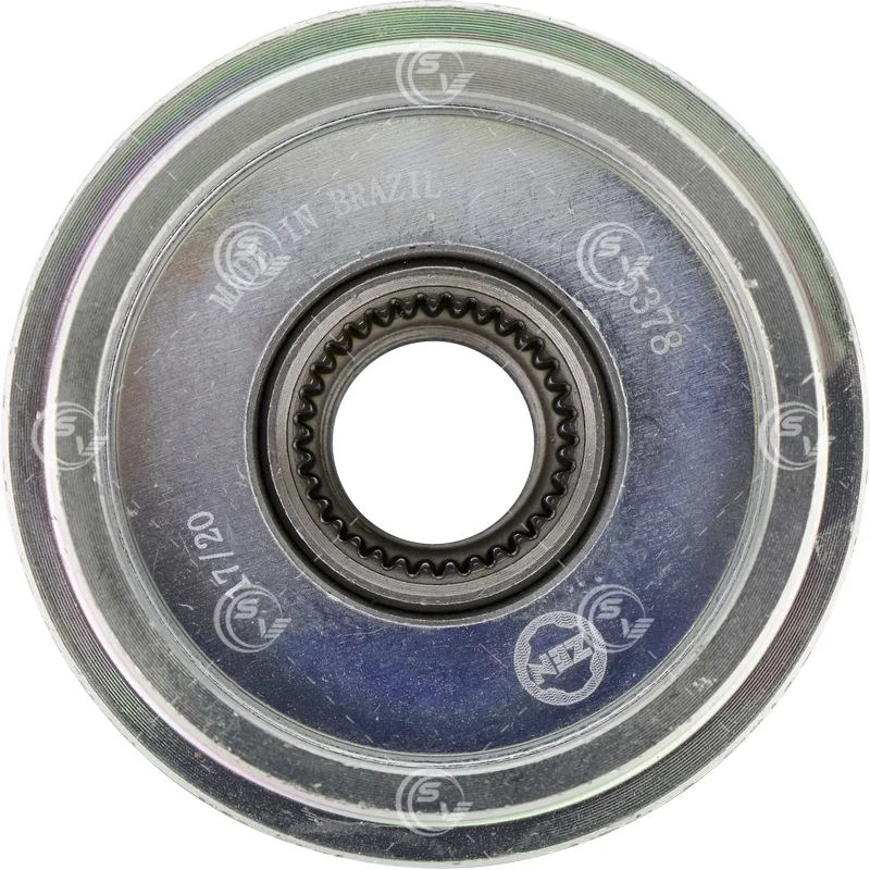 POLEA CLUTCH ALTERNADOR BOSCH MITSUBISHI VALEO AUDI OUTLANDER IBIZA VW LUPO BORA JETTA 6 RANURAS P91551 / 5378 / 24-91255