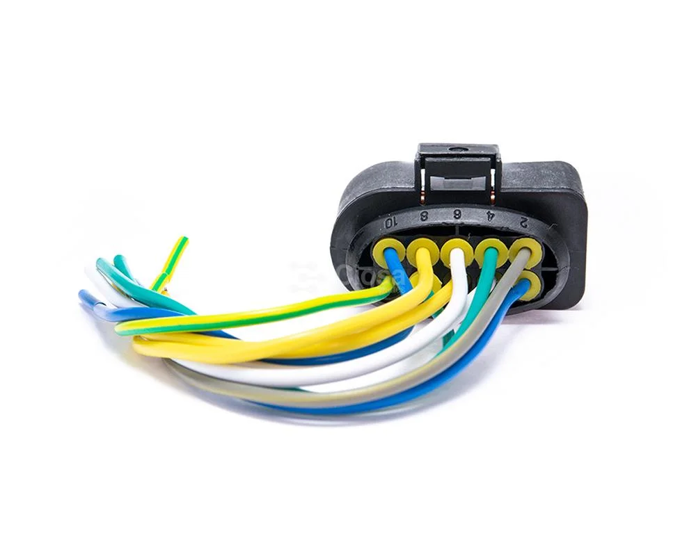 CONECTOR PARA FARO PRINCIPAL VW GOLF JETTA A4 SEAT IBIZA CAL 14 10 CABLES 38967 TOTAL