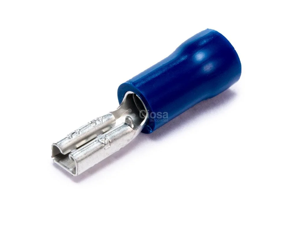 TERMINAL DE ENCHUFE MINI AZUL CAL16-14 04227