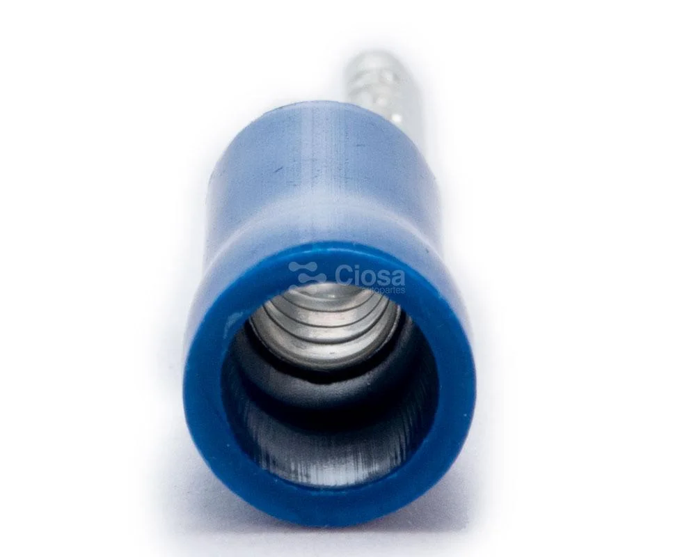 TERMINAL DE ENCHUFE MINI AZUL CAL16-14 04227
